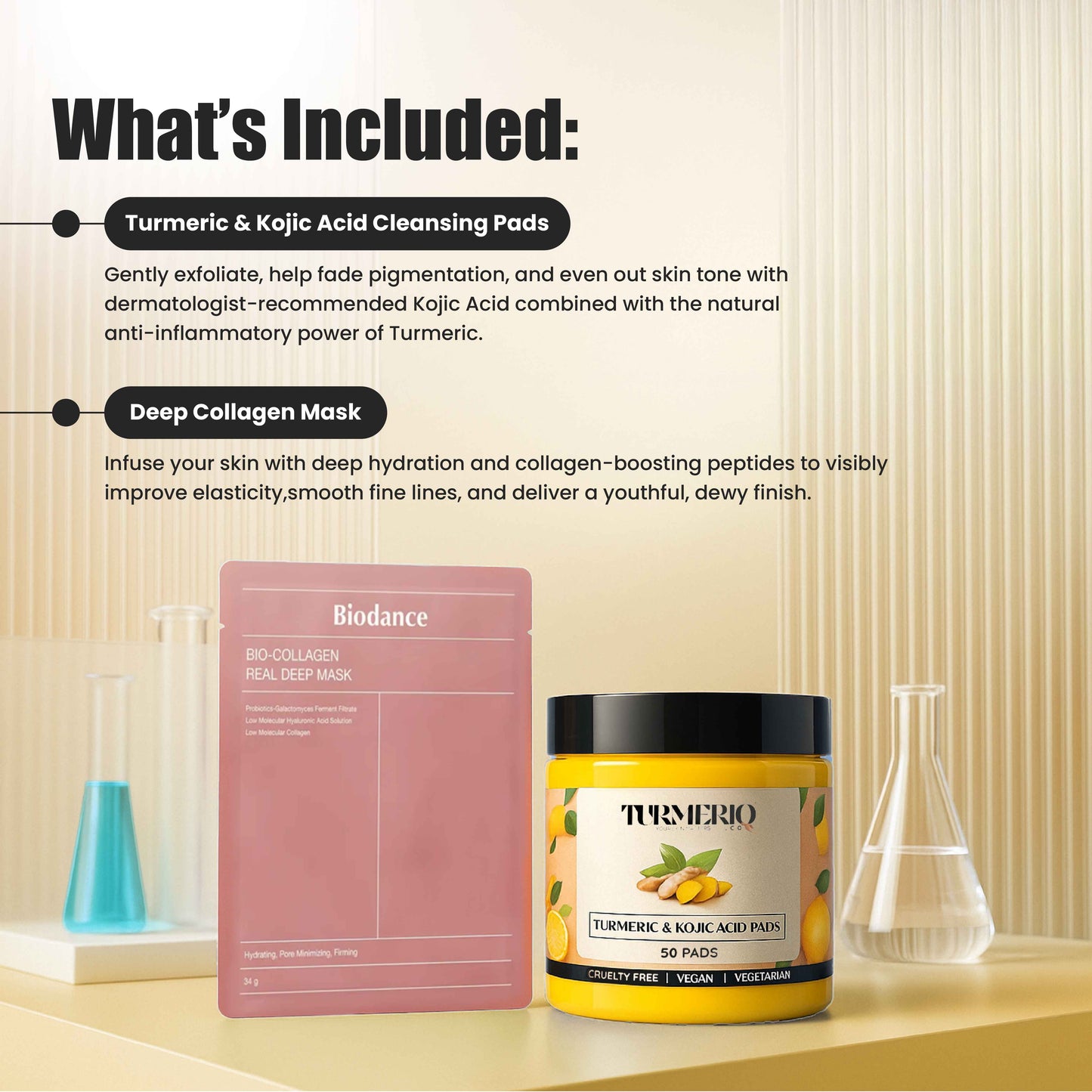 TURMERIQ: Advanced Skin Brightening Combo