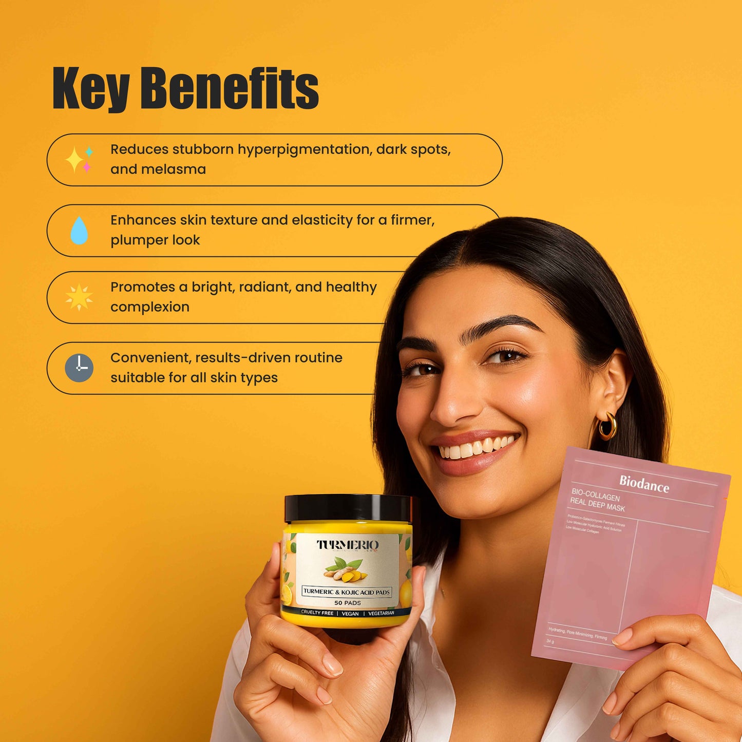TURMERIQ: Advanced Skin Brightening Combo