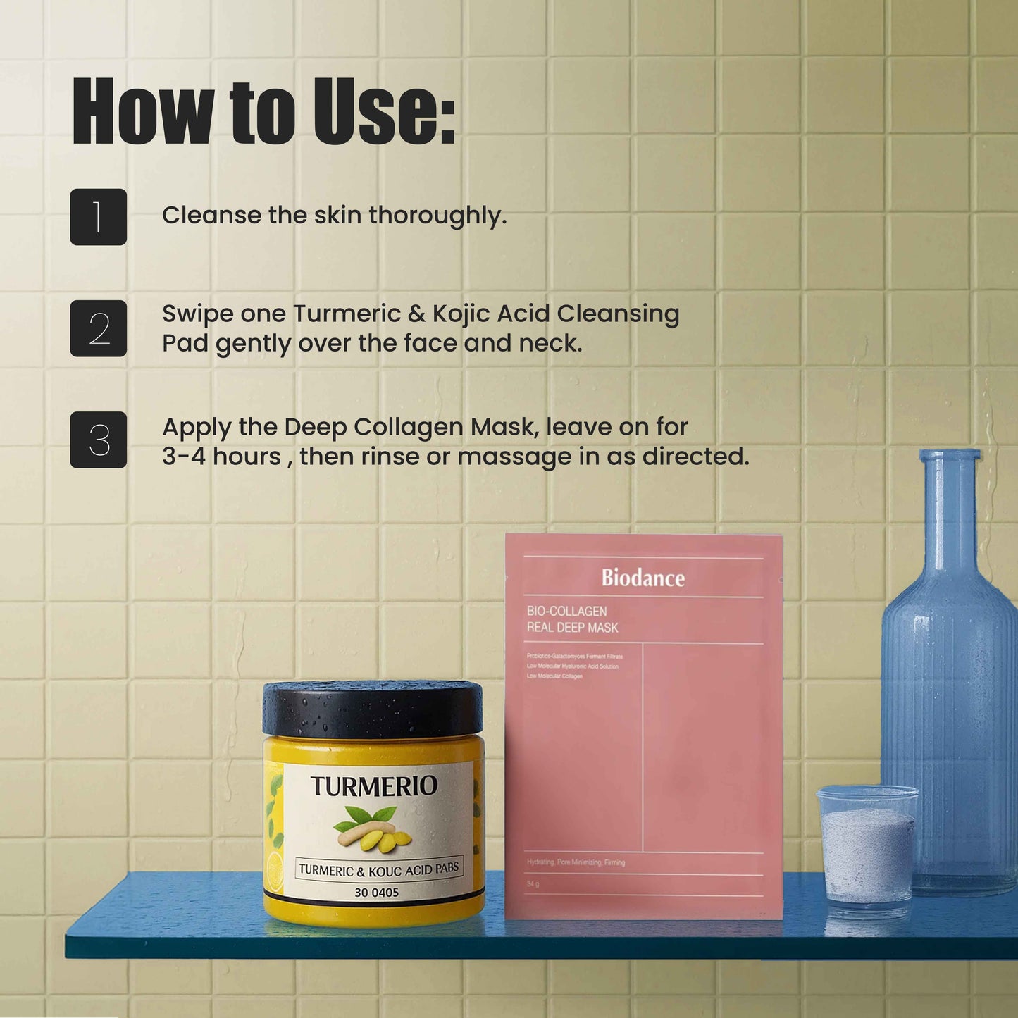 TURMERIQ: Advanced Skin Brightening Combo