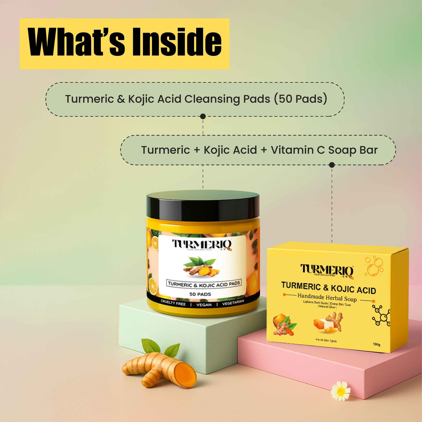 Turmeric & Kojic : Pigment Control Duo