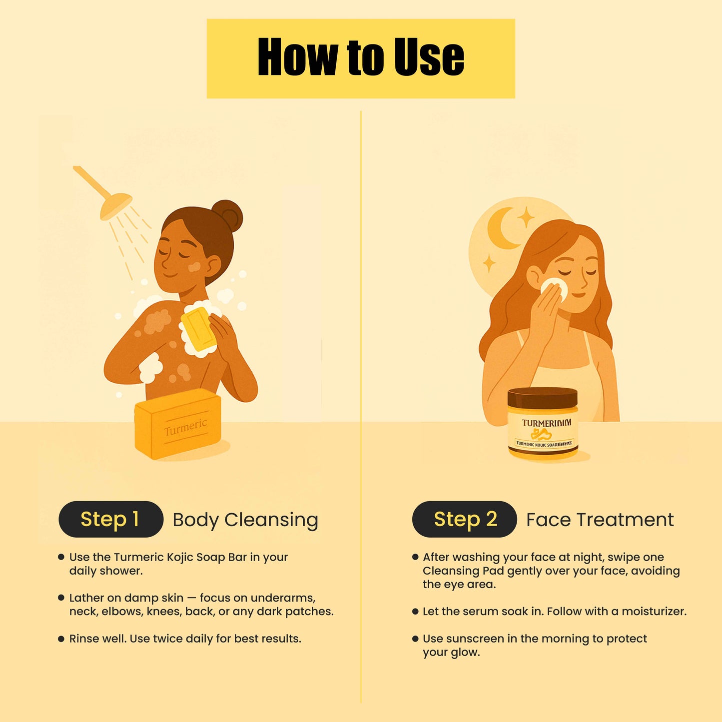 Turmeric & Kojic : Pigment Control Duo