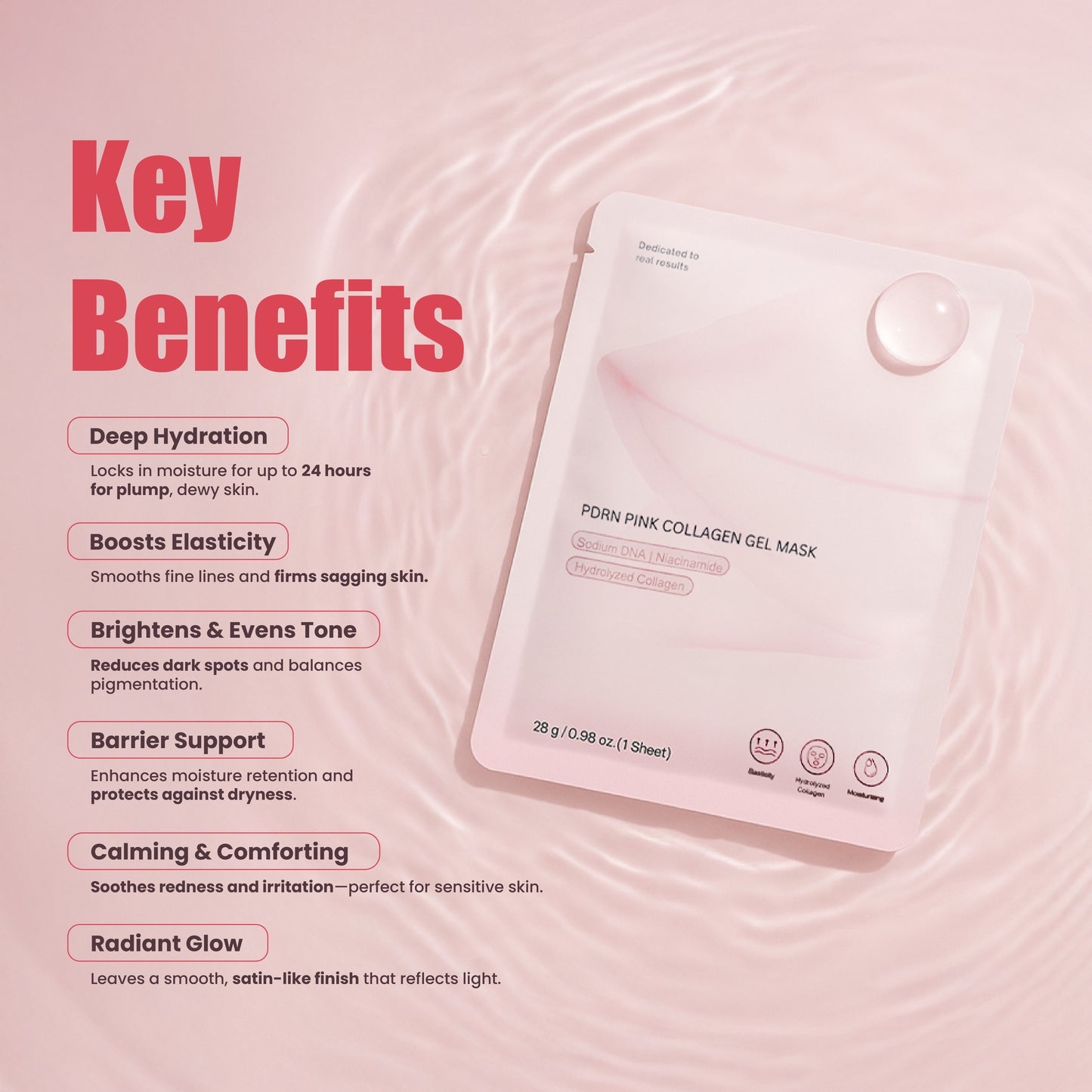 PDRN Hydrogel Bio Collagen Mask