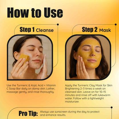 Brightening & Clay Purify Combo