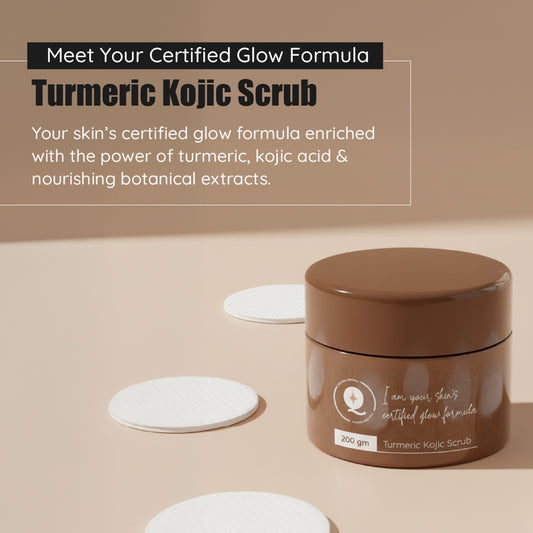 Turmeric & Kojic Scrub For Brightening