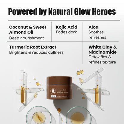 Turmeric & Kojic Scrub For Brightening