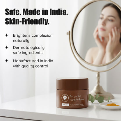 Turmeric & Kojic Scrub For Brightening