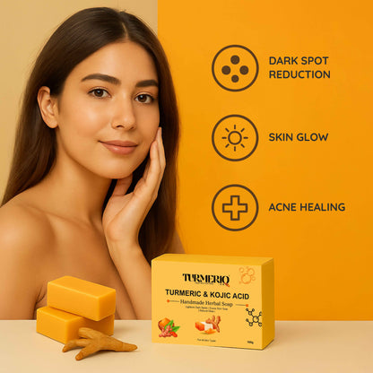 Turmeric Kojic Acid + Vitamin C Soap Bar
