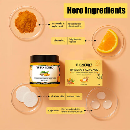 Turmeric & Kojic : Pigment Control Duo