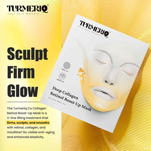 Retinol V-Face Lift Collagen Mask (Pack of 4)