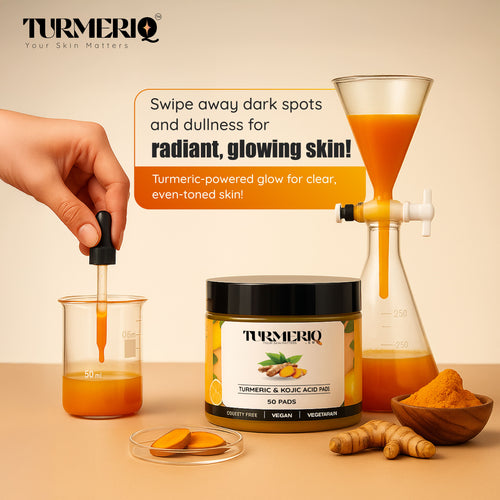 Turmeric & Kojic Acid Cleansing Pads (50 Pads)