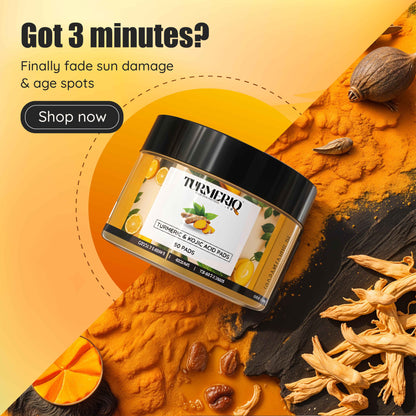 Turmeric Kojic Acid Cleansing Pads (100 Pads)