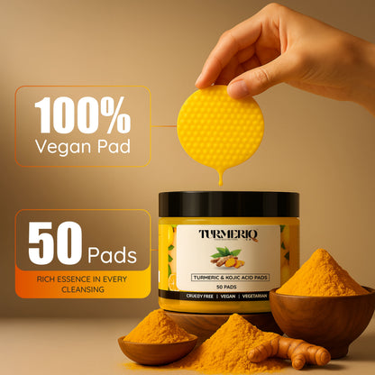 Turmeric & Kojic Acid Cleansing Pads (50 Pads)