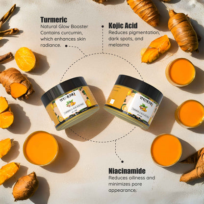 Turmeric Kojic Acid Cleansing Pads (100 Pads)