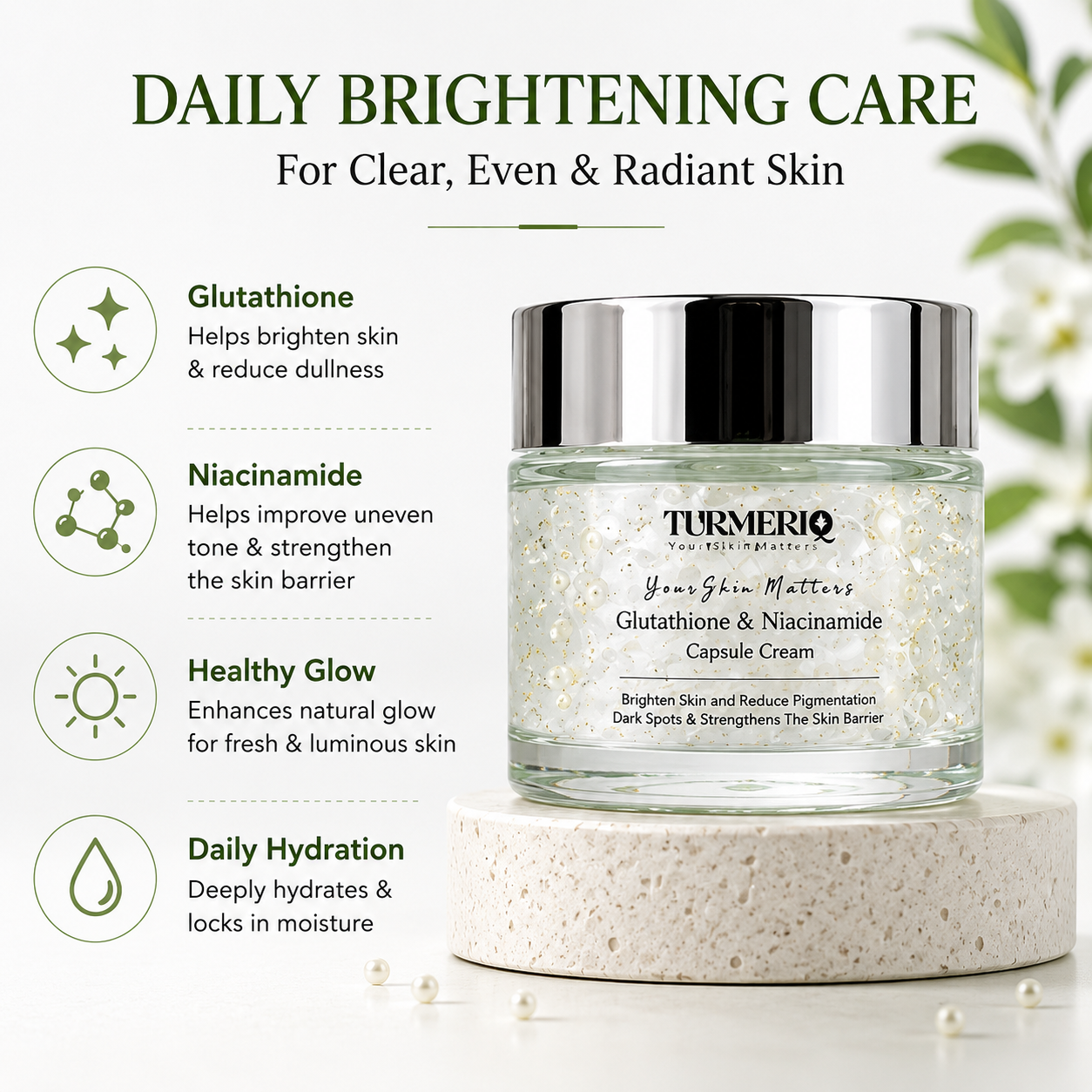 Glutathione & Niacinamide Capsule Cream