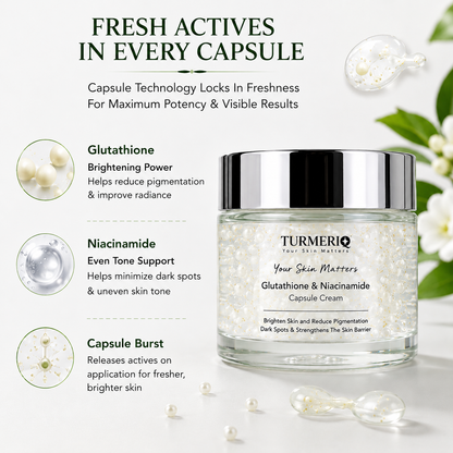 Glutathione & Niacinamide Capsule Cream