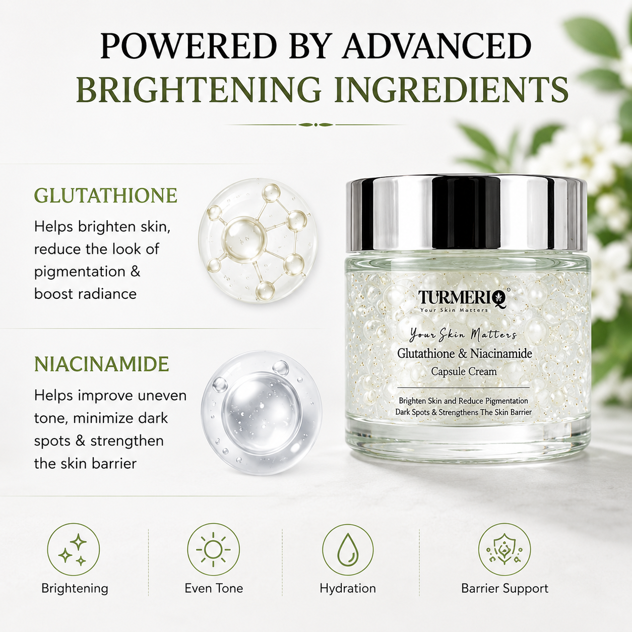 Glutathione & Niacinamide Capsule Cream