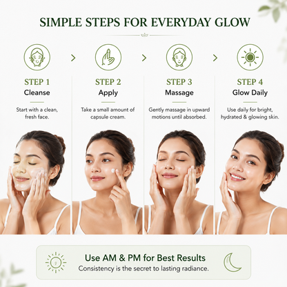 Glutathione & Niacinamide Capsule Cream