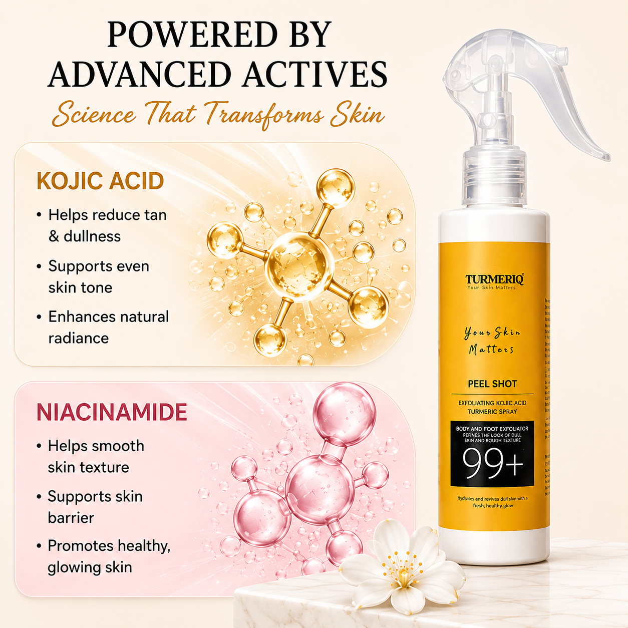 Turmeric Exfoliating Peel Shot (200ml)
