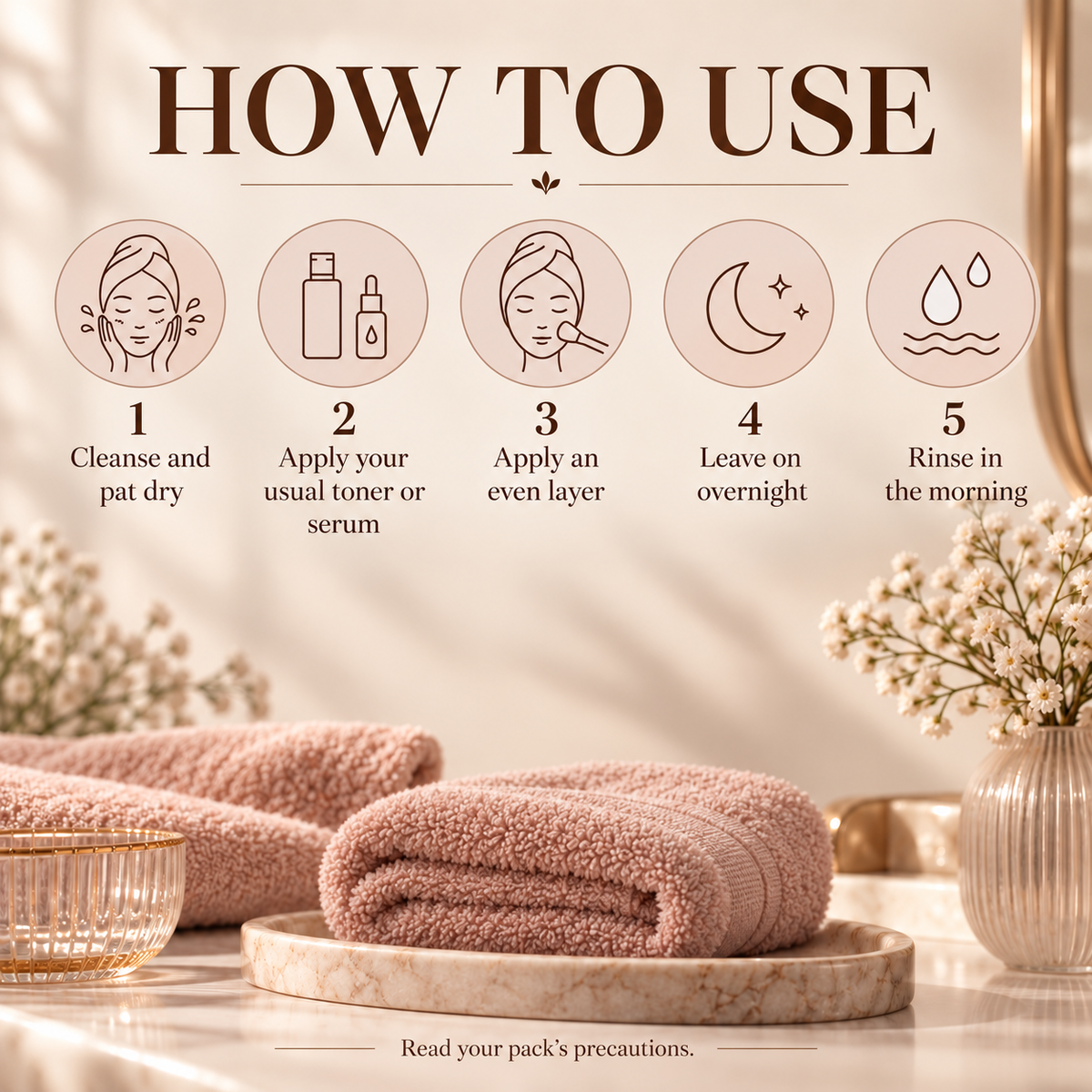night howto product information