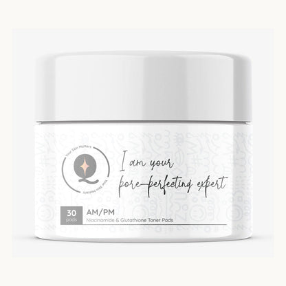 Glutathione & Niacinamide Toner Pads — original packaging