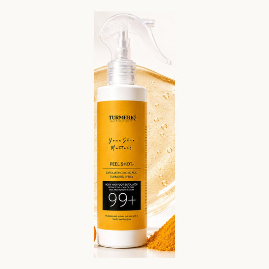 Turmeric & Kojic Exfoliating Spray — original packaging