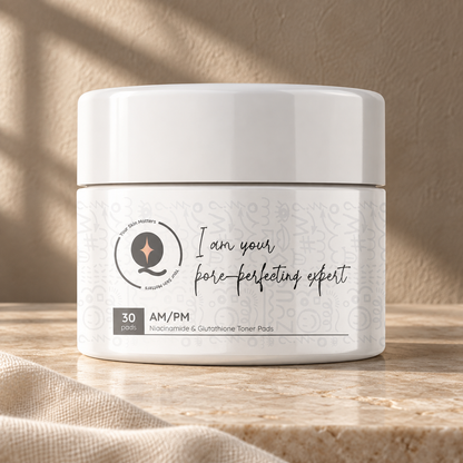 Glutathione and Niacinamide Toner Pads, 30-pad jar