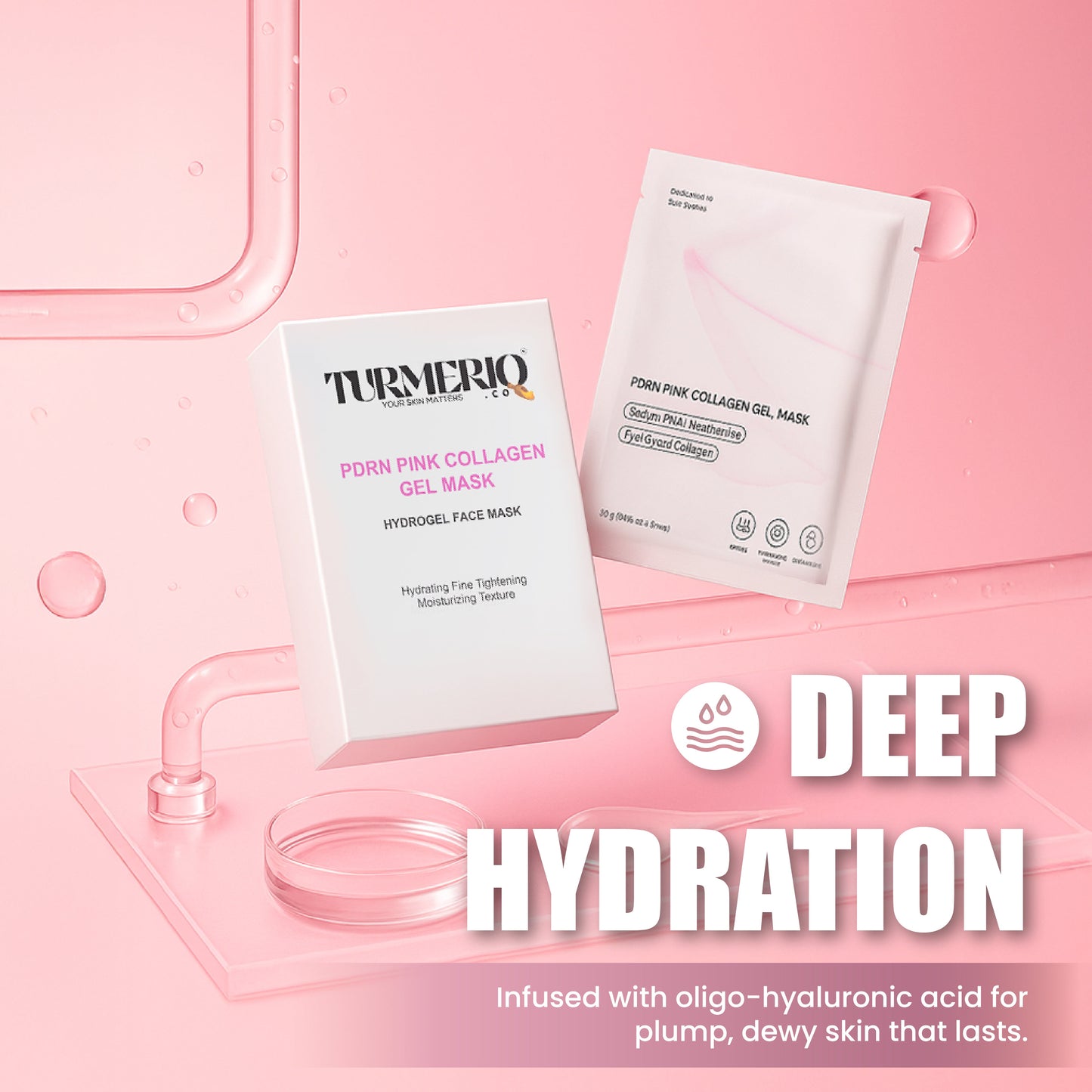 🎁 PDRN Hydrogel Bio Collagen Mask