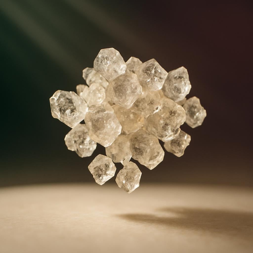 Golden kojic acid ingredient visual